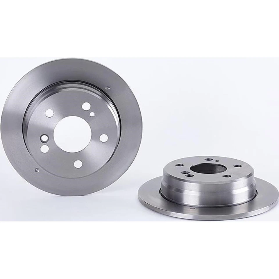 Rotor de freno de disco trasero delantero Brembo 4 para Mercedes-Benz 190D 1987 Foto 4 de 4