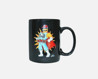 The Simpsons Duff Beer Duffman Kaffeetasse Becher Tasse Schwarz 300 Ml