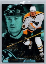 Mario Lemieux 11 2012-13 Fleer Retro Flair Showcase Row 2 Penguins Card
