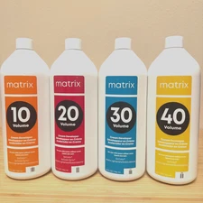MATRIX SoColor Cream Developer - Universal -10,20,30,40 Vol- Pick Volume & Size 