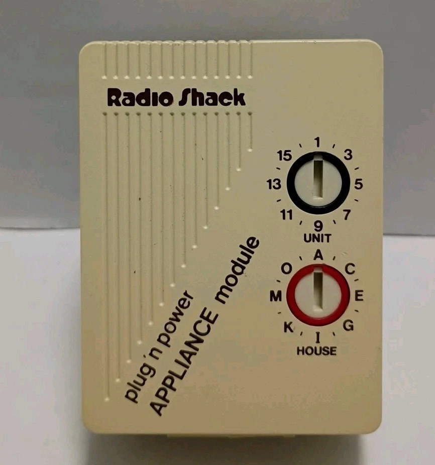 Lot De 3 Modules Radio Shack Plug'n Power - Télécommandes X10 - Prises Commandées