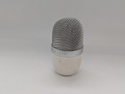 NUR MIKROFON Razer Seiren Mini Mikrofon USB Kondensator Gaming Mercury Weiß LESEN