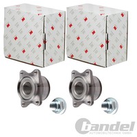 2X NK RADLAGER-SATZ Hinten Passend FÜR Mitsubishi Eclipse Galant Links+Rechts |