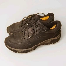 Merrell Moab Adventure Black Leather Men's Hiking Shoes Size 10.5 J91829