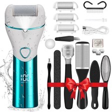 Electric Feet Callus Remover Foot File 1 Count (Pack of 1), Blue