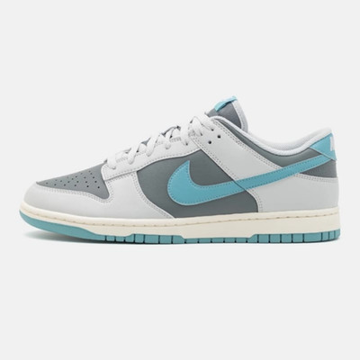 Nike Dunk Low Retro Unisex Sneaker Photon Dust  Turquoise Smoke Grey Sail gr.41