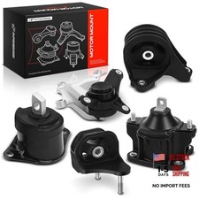 5PCS Engine Motor Mount and Transmission Mount Set - Compatible with Honda