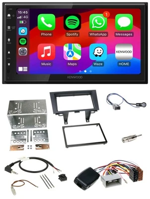 Kenwood Lenkrad USB DAB 2DIN Bluetooth Autoradio für Honda CRV 2006-2012 - Bild 1 von 4