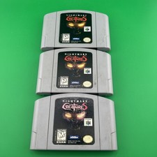 🔥N64🔥 Nightmare Creatures For Nintendo 64 Authentic Game Cartridge
