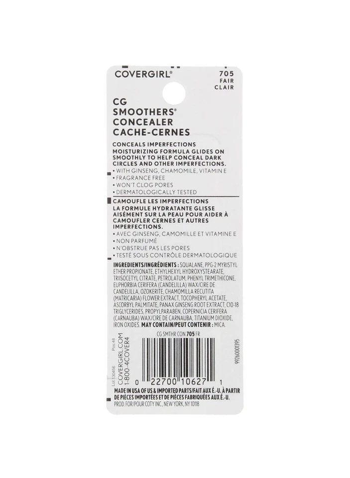 CoverGirl CG Smoothers Concealer, Fair 705, 0.14 oz - Image 2 of 2