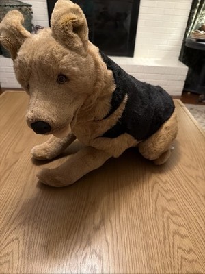German Shepherd Dog Plush Large Realistic Stuffed Animal 28'' E&J Classic Prima