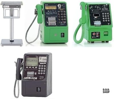 Öffentliches Telefon Gacha Sammlung Neuauflage 4-teiliges Set Kapsel Gashapon