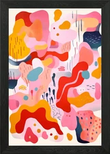 Cosmic Candy Framed Wall Art Poster Canvas Print Picture