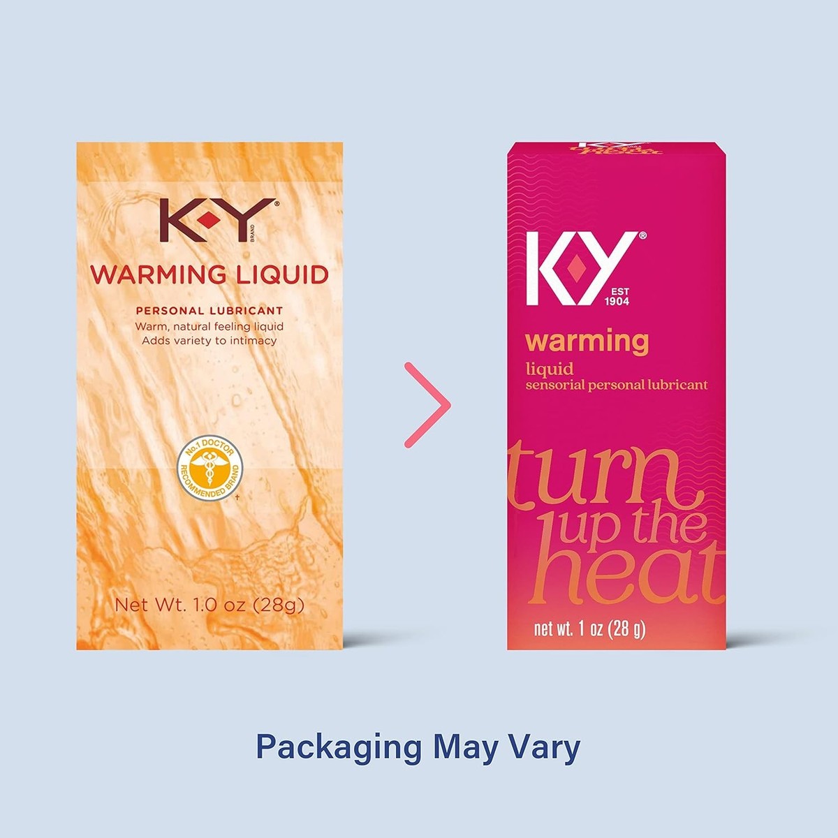 K-Y Warming Liquid Lube, Sensorial Personal Lubricant, Glycerin Based  Formula, S