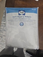 Crib mattress pad sealy brand new
