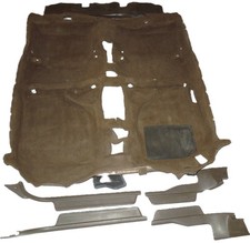 88 89 90 91 Honda Civic Wagon Oem Brown Main Floor Carpet Cabin Carpeting W Trim
