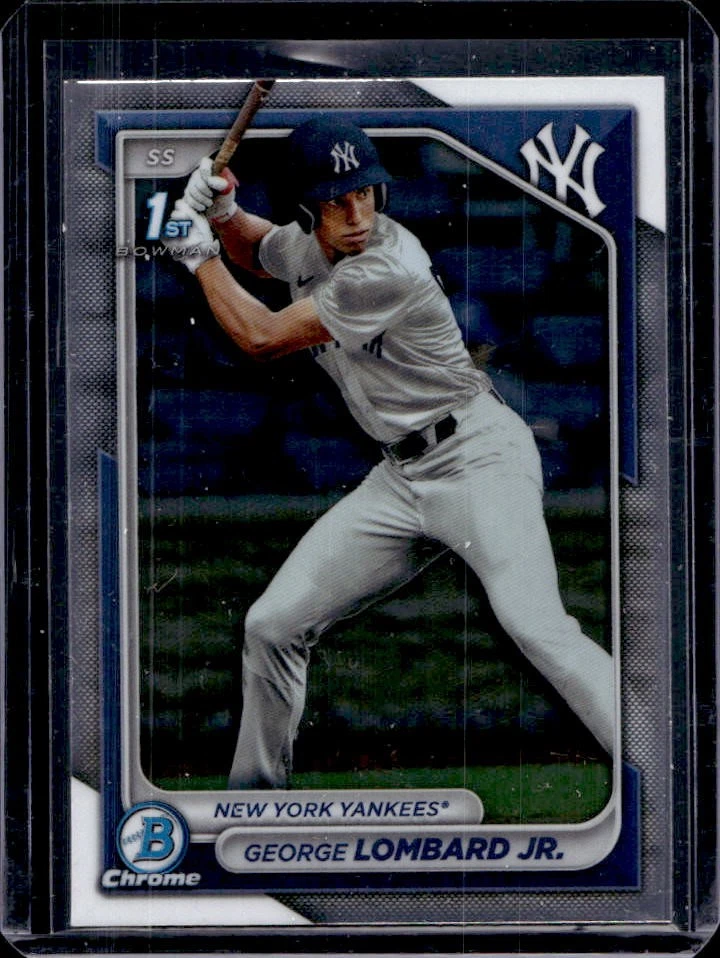 2024 Bowman George Lombard Jr. Chrome 1st #BCP-79 Yankees