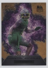 2023 Wild Card MATTE SP Promo Rookie Heat Gold & Purple /8 Christian Gonzalez RC. rookie card picture