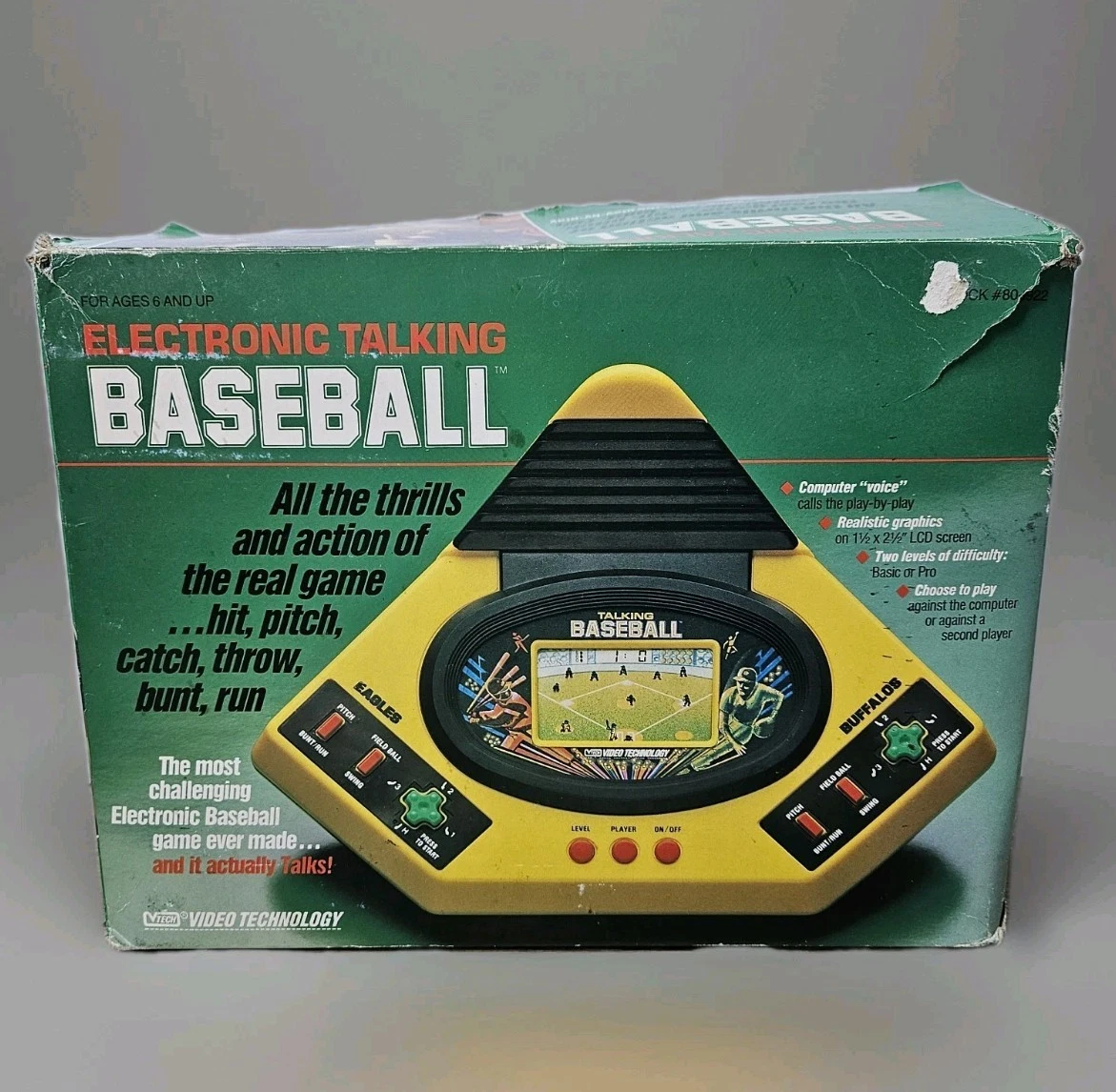 ビデオテクノロジー フットボールゲーム(1986年製) VTech 1986 Electronic Games for sale | eBay