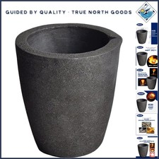 Professional 8KG Graphite Crucible - Ideal for Melting Copper, Brass, Aluminum