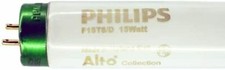 23 count F15T8/D/ALTO Medium Bi-Pin T8 Fluorescent Tube Day Light 18 in PHILIPS