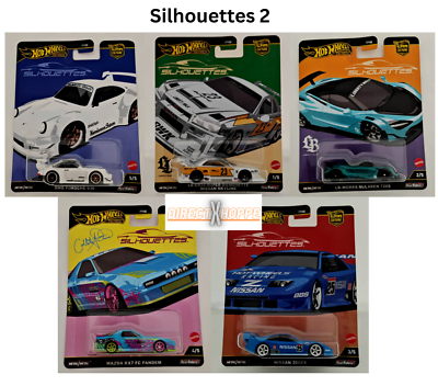 HOT WHEELS 2025 Car Culture Silhouettes FULL SET OF 5 CAR
