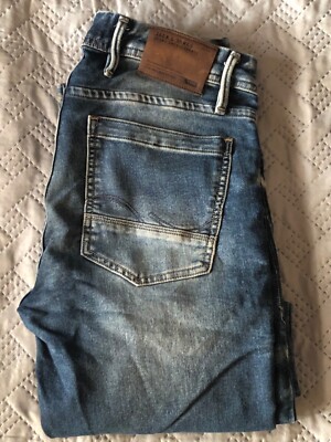 Jack & Jones Tim Jeans Slim Straight Fit In Hellblau - Foto 10