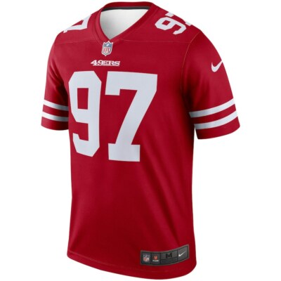 San Francisco 49ers Nick Bosa #97 Nike Scarlet Official NFL Legend