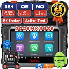 2025 Autel MaxiCOM MK808S PRO MX808S Bidirectional Car Diagnostic Scanner Key
