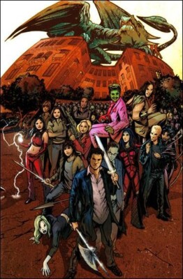 Angel After The Fall #17 (NM) `09  Whedon/ Lynch/ Urru  (Cover C)