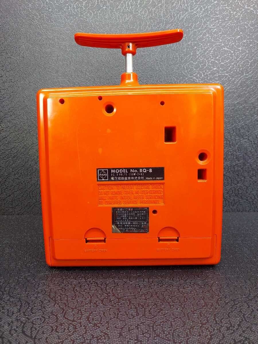 あ*わ様 National ナショナル 8TRACK PLAYER RQ-8 テ Panasonic National RQ-8 REd 8 Track Tape Player Matsushita Denki