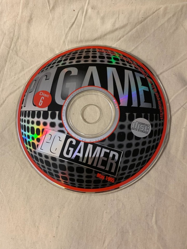 1995 PC Gamer Demo Disc May Disc 6 CDROM Vol 2 No 5 eBay