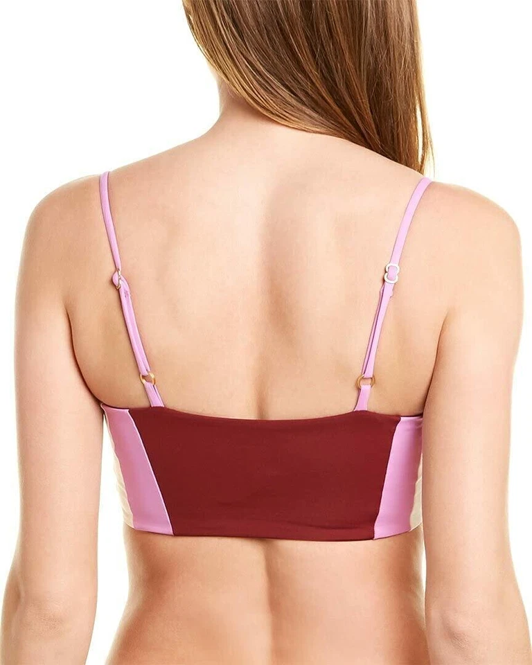 Precio de venta sugerido por el fabricante $92 L* Top de bikini Space Rebel Heart para mujer talla mediana nuevo sin etiquetas Foto 2 de 2