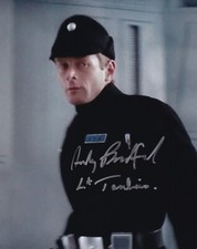 ANDY BRADFORD signed autograph 20x25cm STAR WARS in person autograph COA