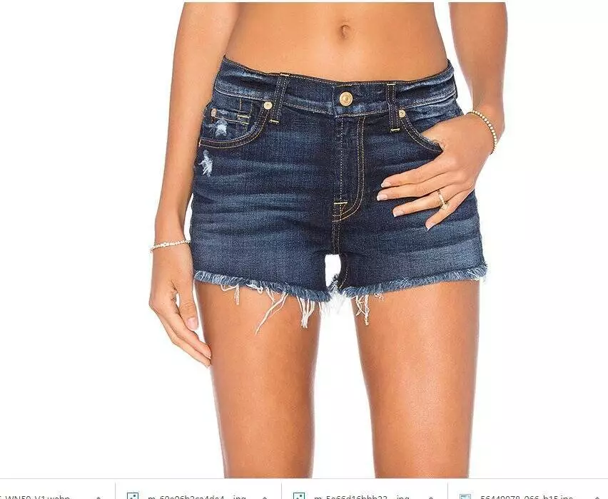 7 for all sales mankind cut off shorts