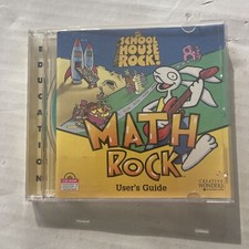 School House Rock Math Rock/grammar Software PC New Sealed 2005. Lot Of 2