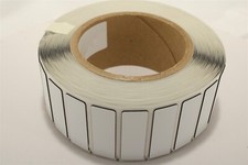 Brady THTEP-172-593-.5 Raised Panel Labels | 0.59" x 1.77" | White | 500/Roll