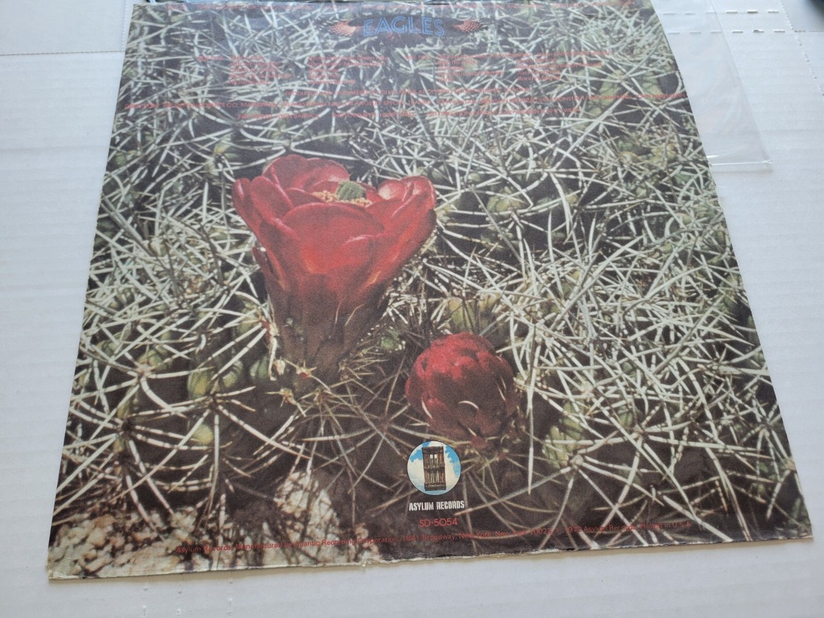 Eagles & Don Henley レコード EAGLES - Eagles 1972 DEBUT + INNER (LP) Glenn Frey Don