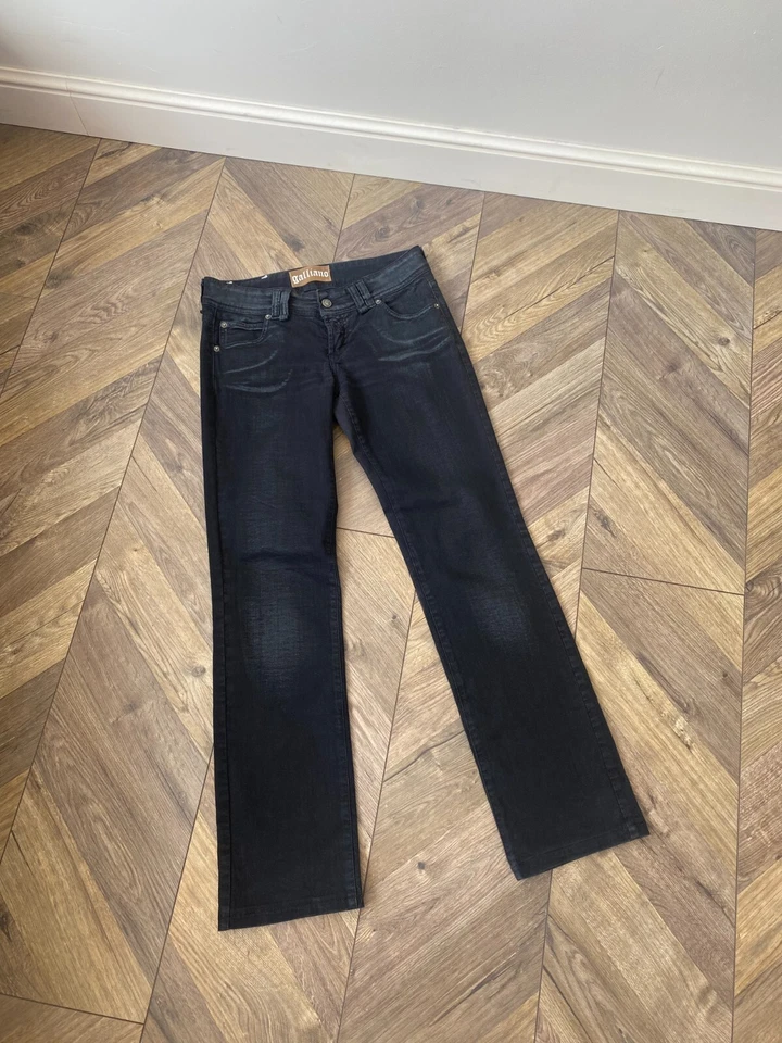 Calças femininas vintage John Galliano - Imagem 2 de 4