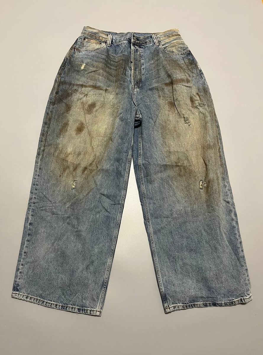 Acne Studios Penicillin Mid Blue Super Baggy Fit Jeans 2023 Acne Studios Penicillin Mid Blue Super Baggy Fit Jeans 2023