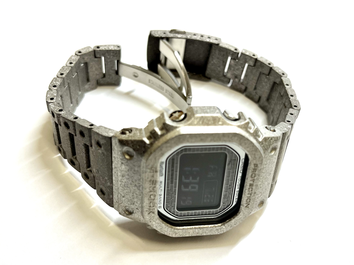 【新品未使用】CASIO G-SHOCK GMW-B5000PS-1JR CASIO G-SHOCK GMW-B5000PS-1JR Silver 40th RECRYSTALLIZED