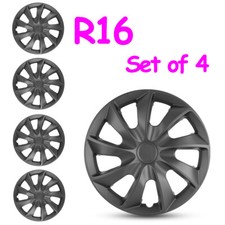 16 Inch Wheel Cover Rim Snap On Full Hub Caps Fit R16 Tire Steel Rim Set Of 4 16 Inch Wheel Cover Rim Snap On Full Hub Caps Fit R16 Tire Steel Rim Set Of 4
