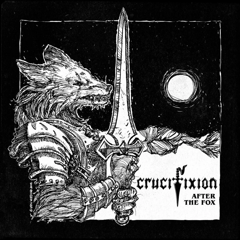 Crucifixion After The Fox Vinyl LP NWOBHM saxon tank wolf UK heavy metal venom - Image 2 of 2
