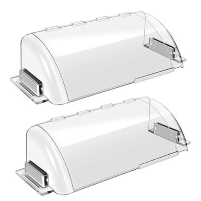 2 Pack Adjustable Air Vent Deflector-9 to 15.5 Magnetic Floor Vent Covers for AC