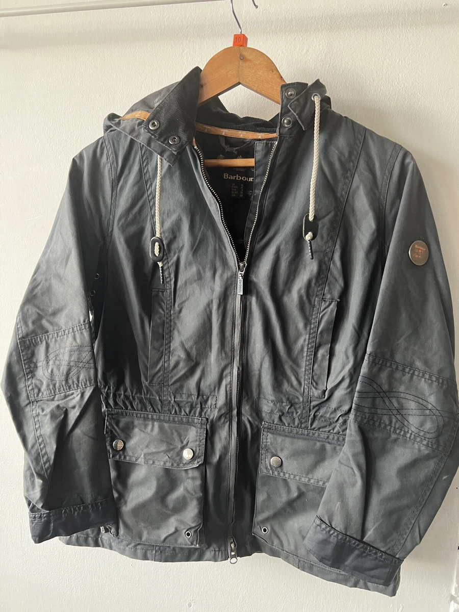 Barbour acorn clearance wax jacket navy