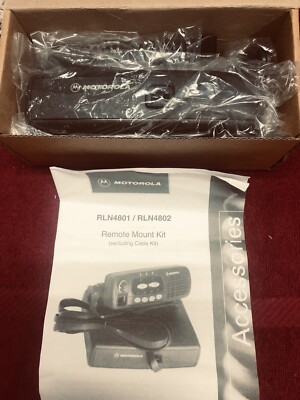 Kit Auricolare Motorola RLN5882A – 2 Fili, Nero, Con Microfono E PTT