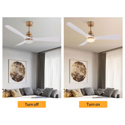 48 Inch Ceiling Fan Light Modern Chandelier Pendant Fan Lamp & Remote Control - Picture 10 of 18
