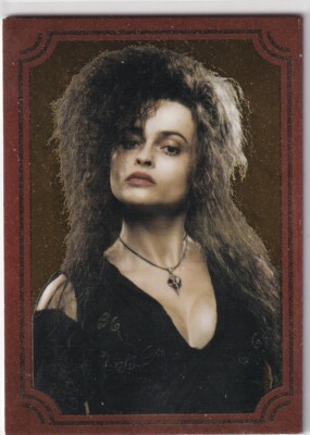 Panini Harry Potter Evolution Karte Nr. 113 Bellatrix Lestrange Gold Parallel