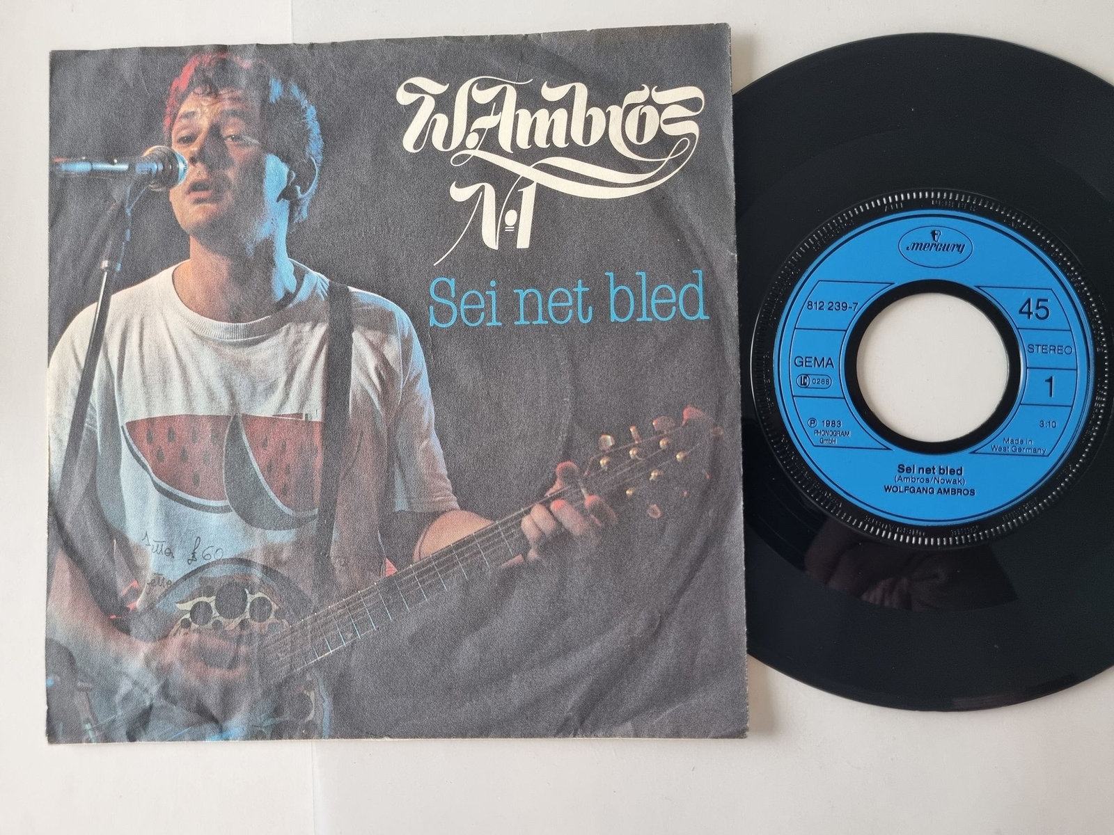 Wolfgang Ambros - Sei net bled 7'' Vinyl Germany