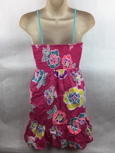 NWT Girl's Gap Kids Pink Butterfly Sundress Size XL - Picture 2 of 4